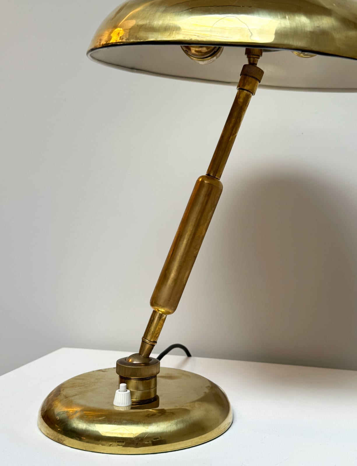 An Articulating Desk Lamp, Circa 1950s