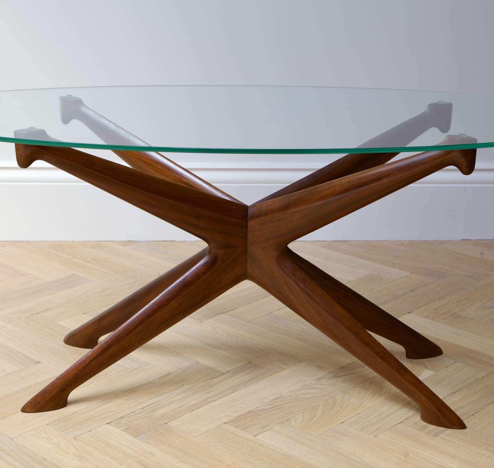 Ico Parisi, An Oval Coffee Table, Circa 1950s