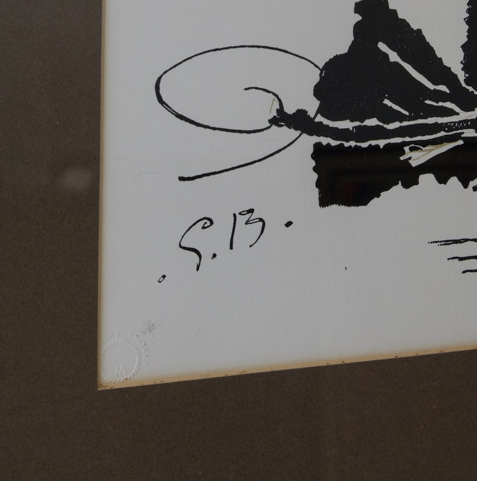 Georges Braque, Nuages en Echec, 1969