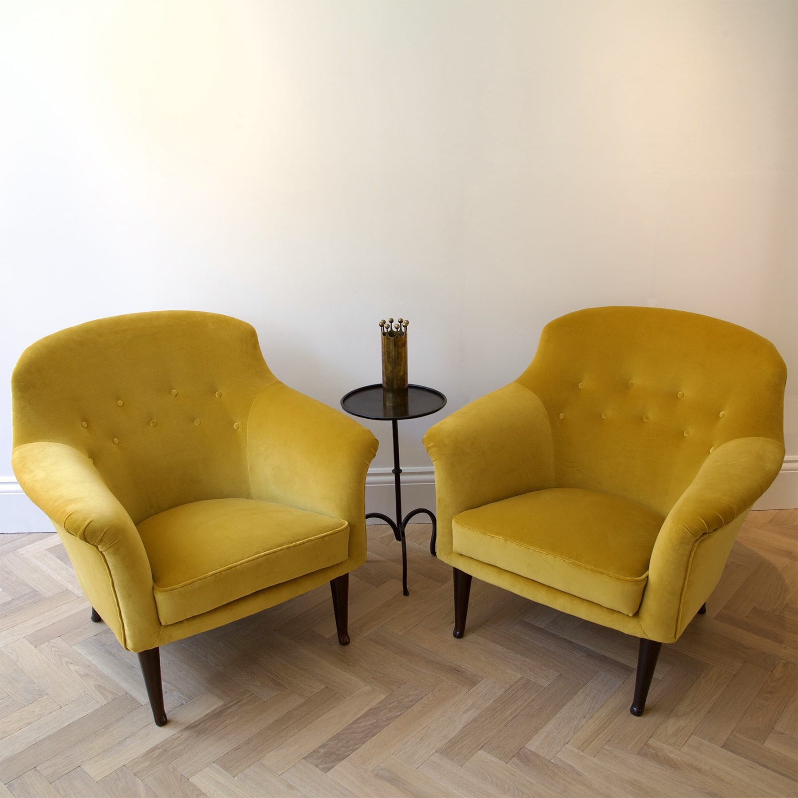 Kerstin Horlin Holmquist, A Pair of Greta Armchairs, Circa 1960s