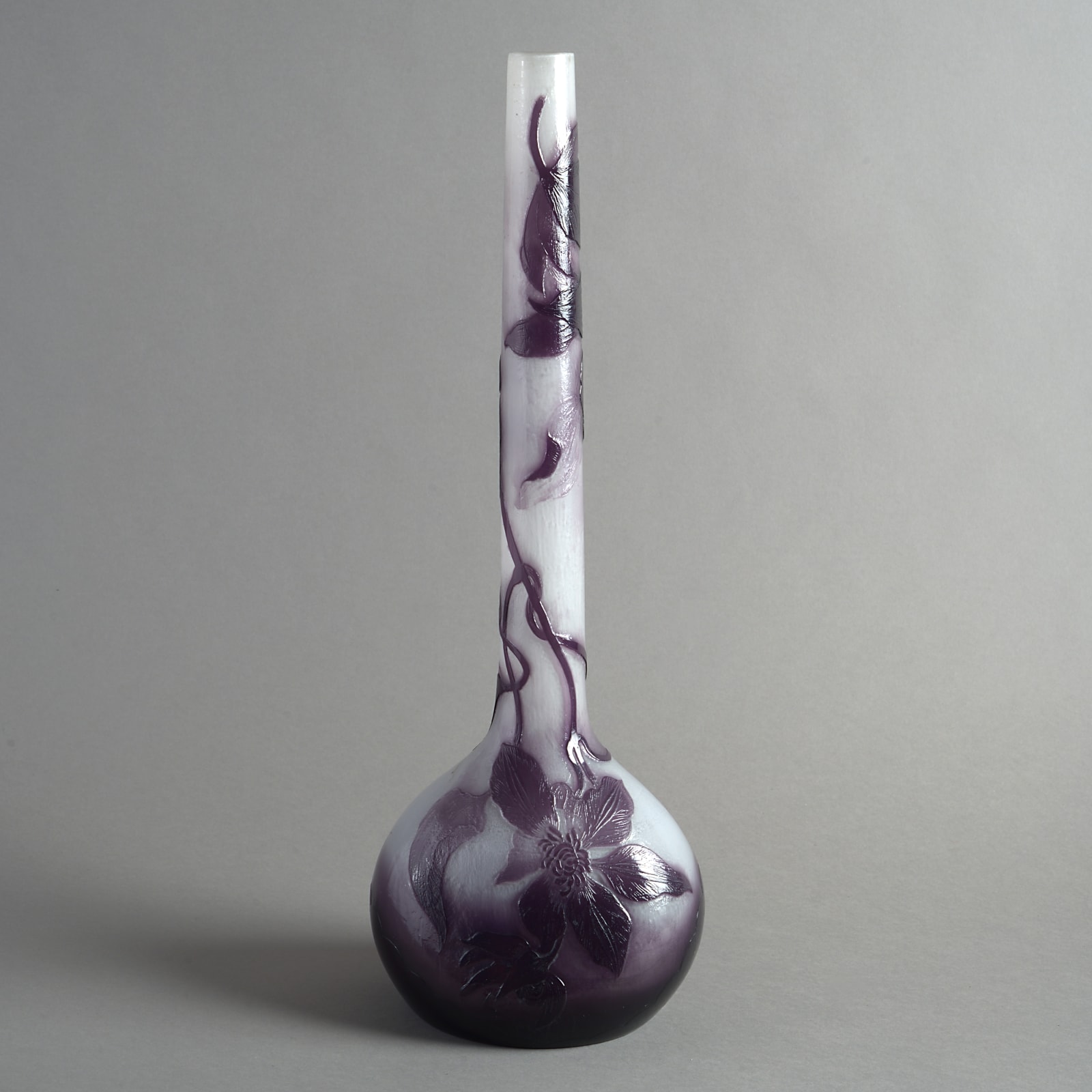 ÉMILE GALLÉ 'VASE CLÉMATITE'