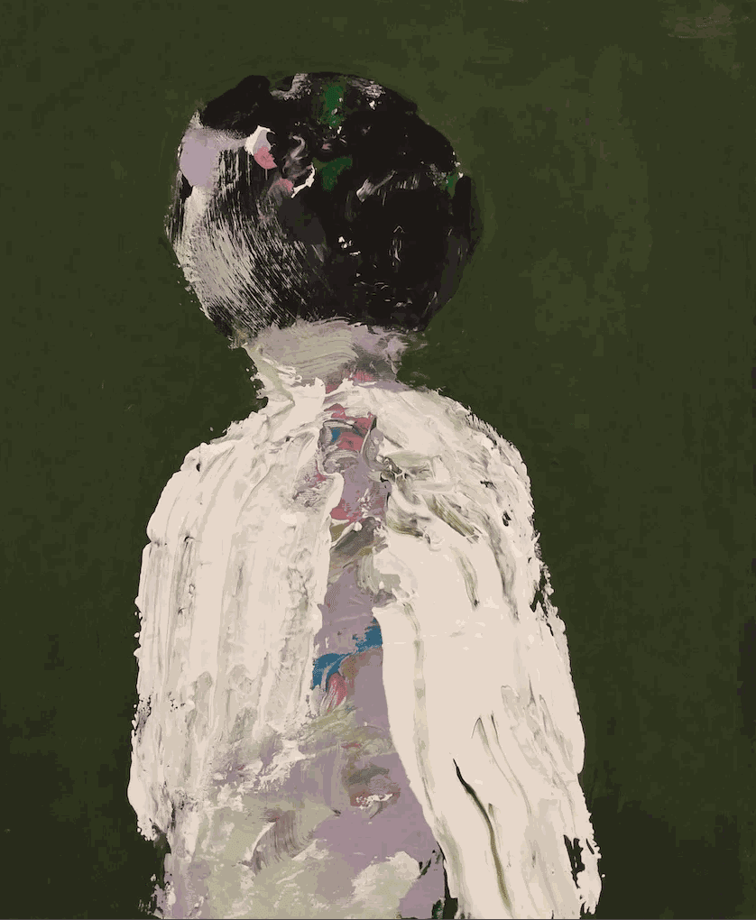 Stephan Heggelke, Acryl auf Leinwand, 2022, 60 x 50 cm