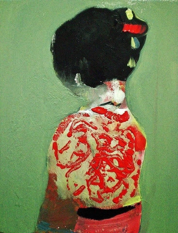 Stephan Heggelke, Acryl auf Leinwand, 2010, 50 x 40 cm