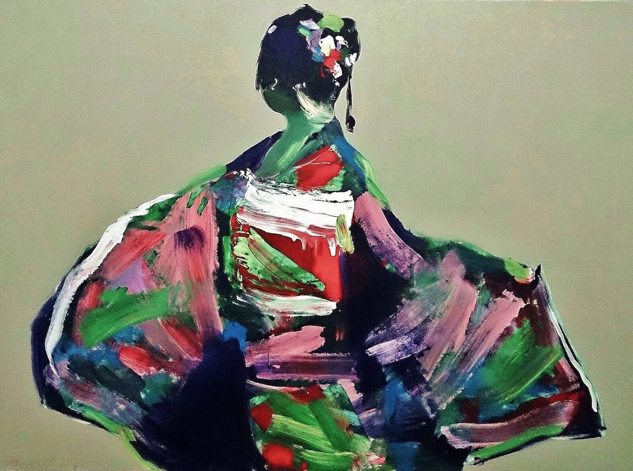 Stephan Heggelke, Acryl auf Leinwand, 2013, 170 x 130 cm