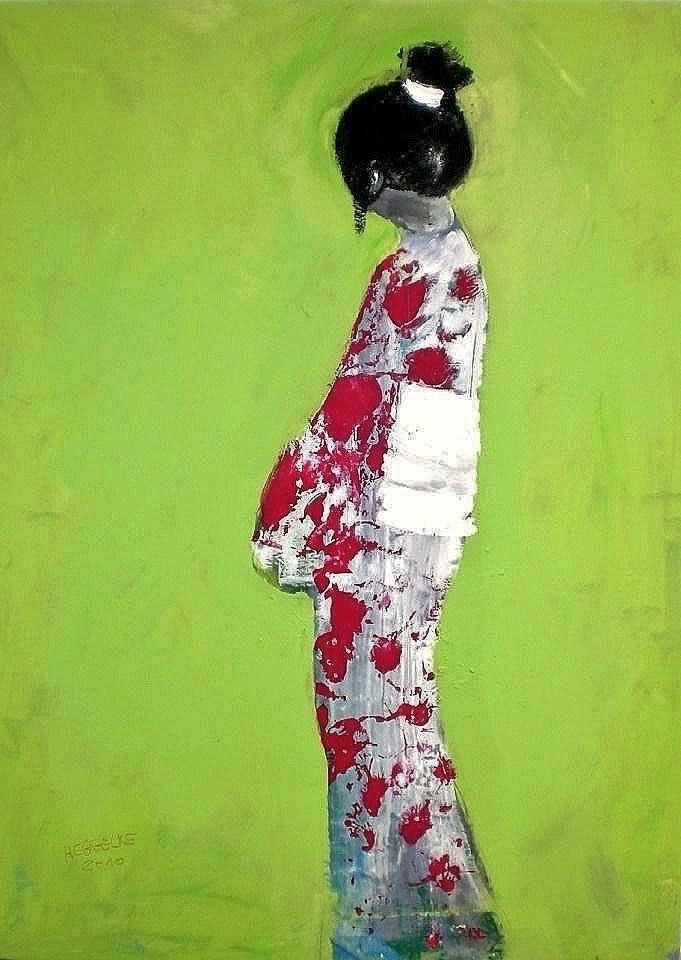 Stephan Heggelke, Acryl auf Leinwand, 2010, 190 x 150 cm