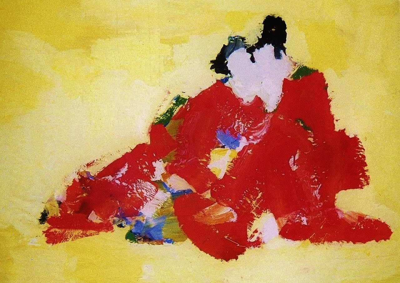 Stephan Heggelke, Acryl auf Papier, 2003, 150 x 180 cm