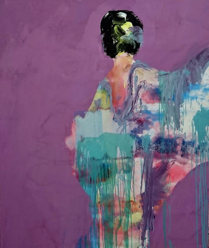 Stephan Heggelke, Acryl auf Leinwand, 2018, 180 x 150 cm