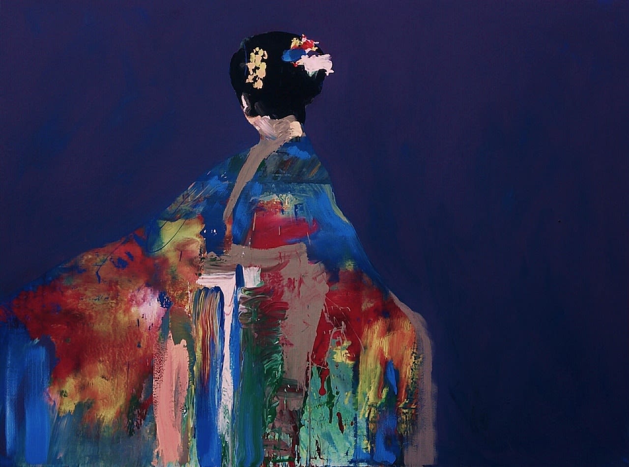 Stephan Heggelke, Acryl auf Leinwand, 2015, 220 x 160 cm