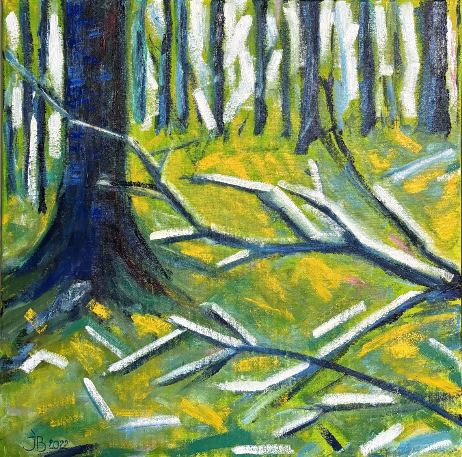 Jeanne Boden, Tracing Trees #3, 2022