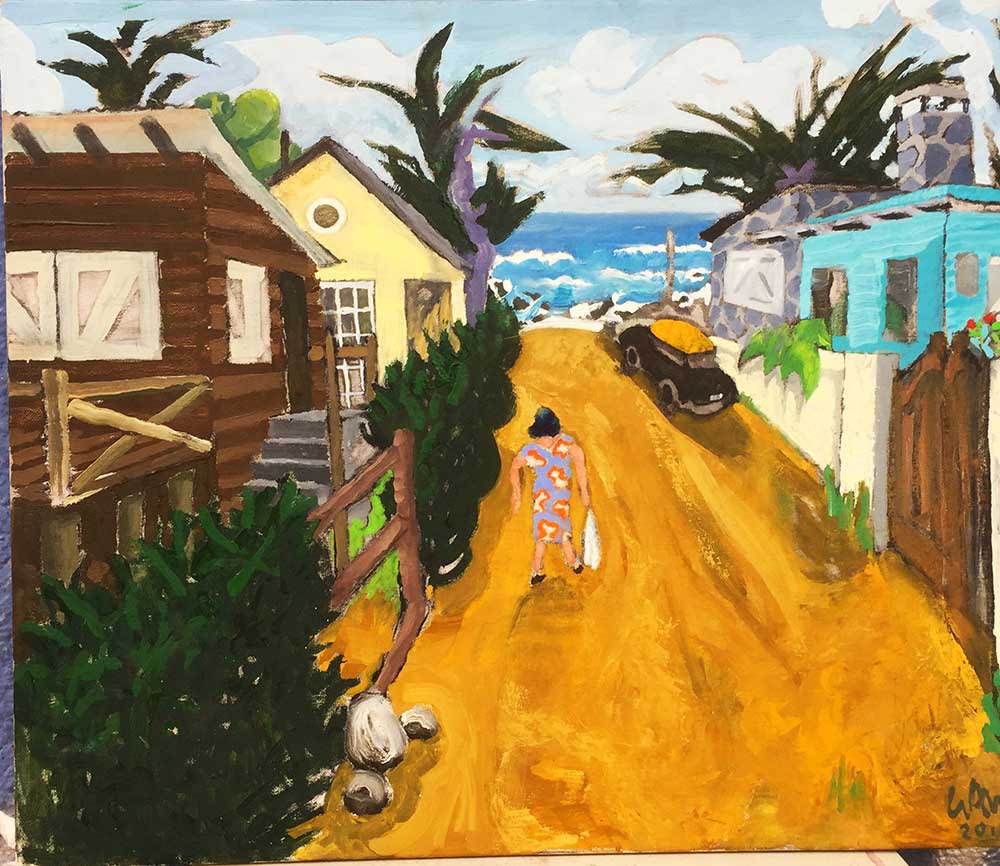 Titi Gana, Calle de El Quisco