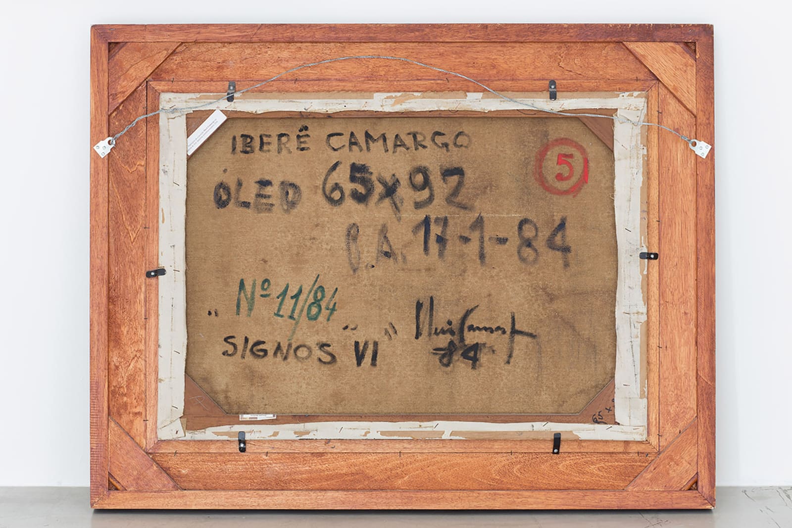 Iberê Camargo, Signos VI, 1984