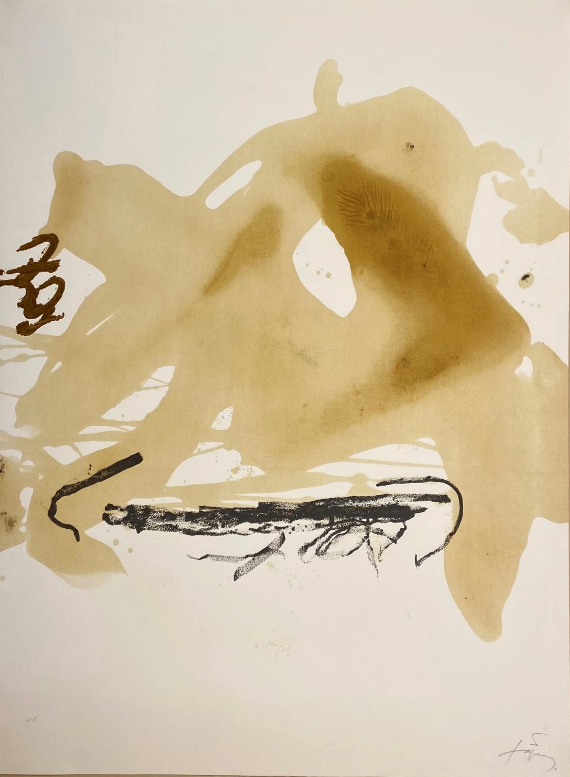 Antoni Tapies Aparicions Available Galeria Cortina. Available at Galeria Cortina.