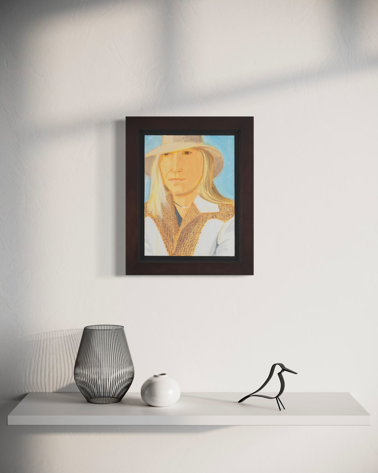 ALEX KATZ, Woman with hat, 2003