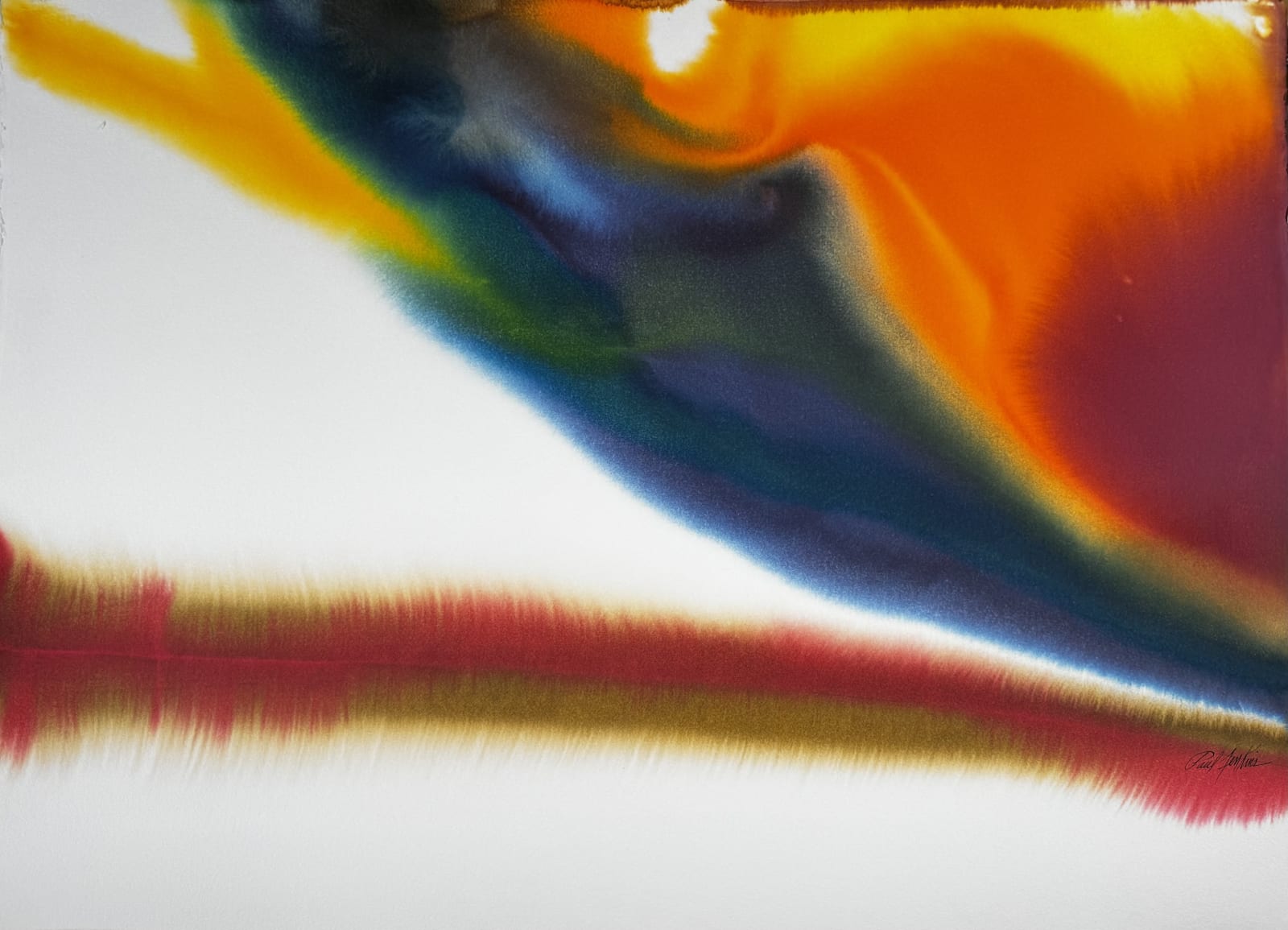 PAUL JENKINS, Phenomena Cleopatra's Eye, 1975