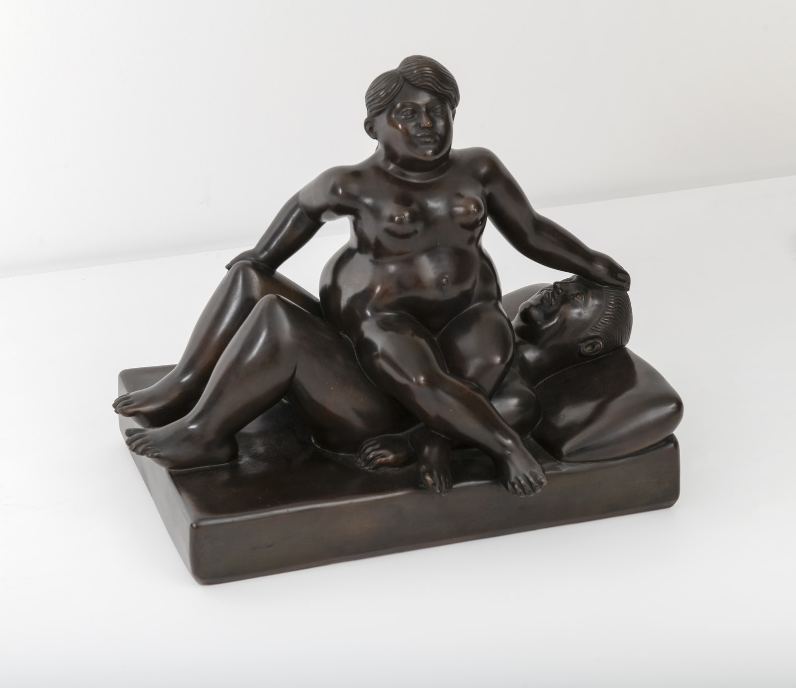 FERNANDO BOTERO, Man and woman, 1989