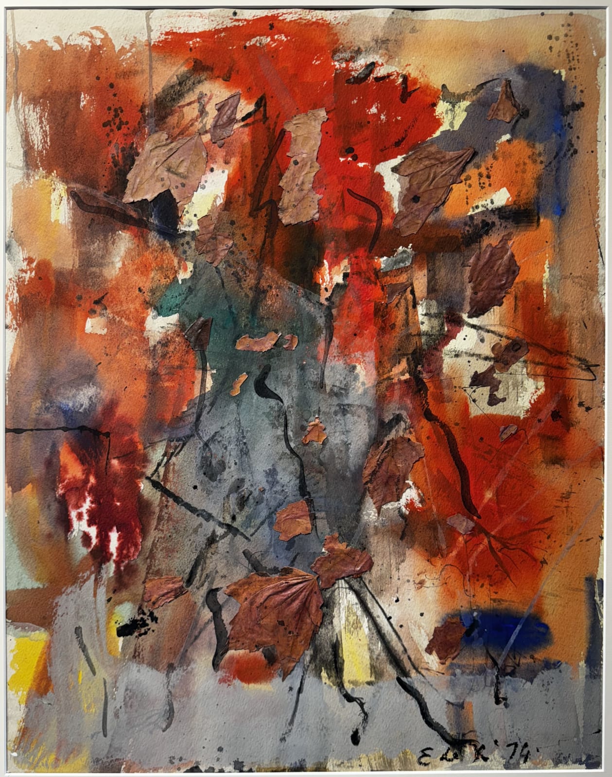 Elaine de Kooning, Untitled, 1974