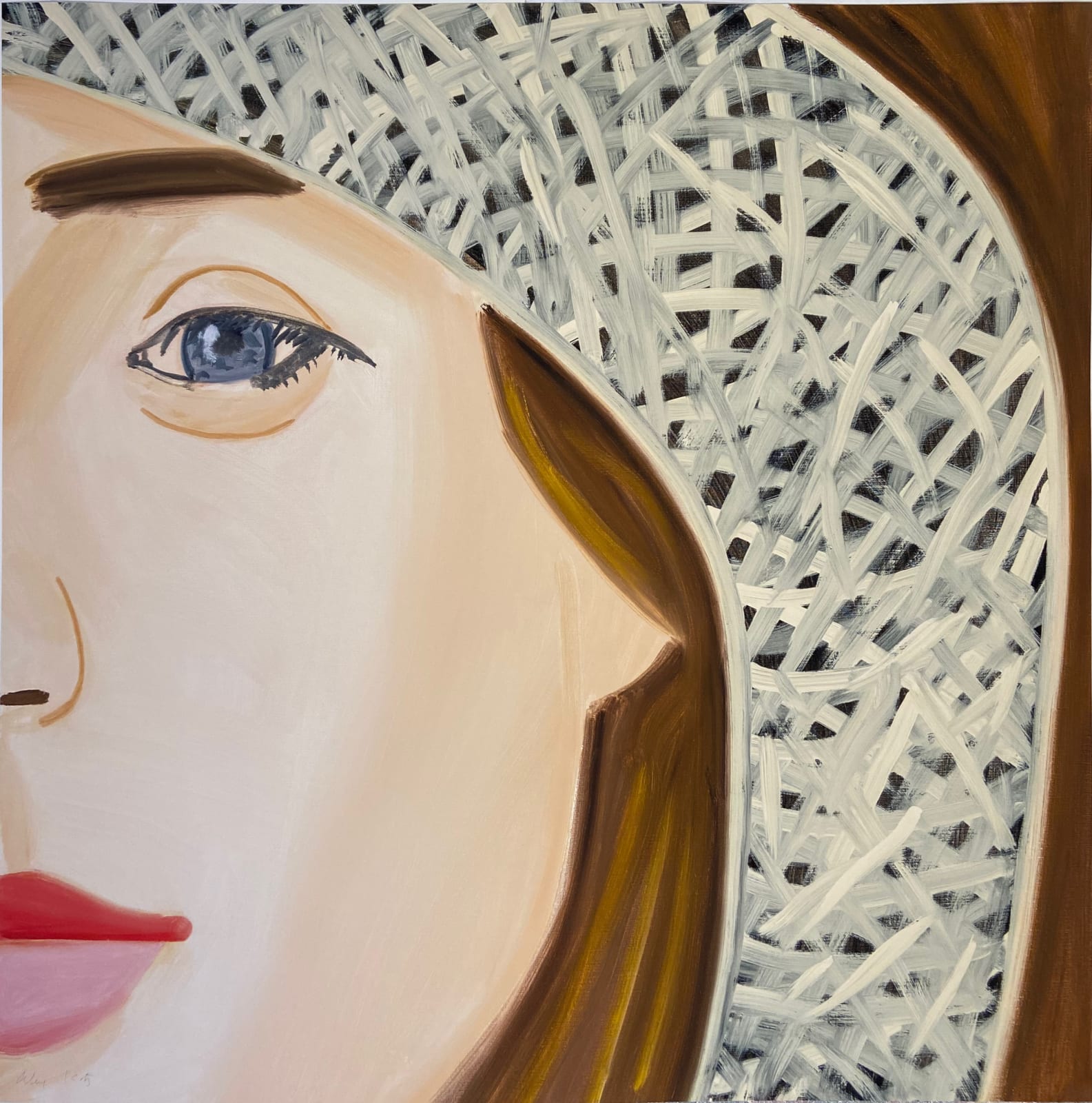 Alex Katz Straw Hat 1 Available Galeria Cortina. Available at Galeria Cortina.