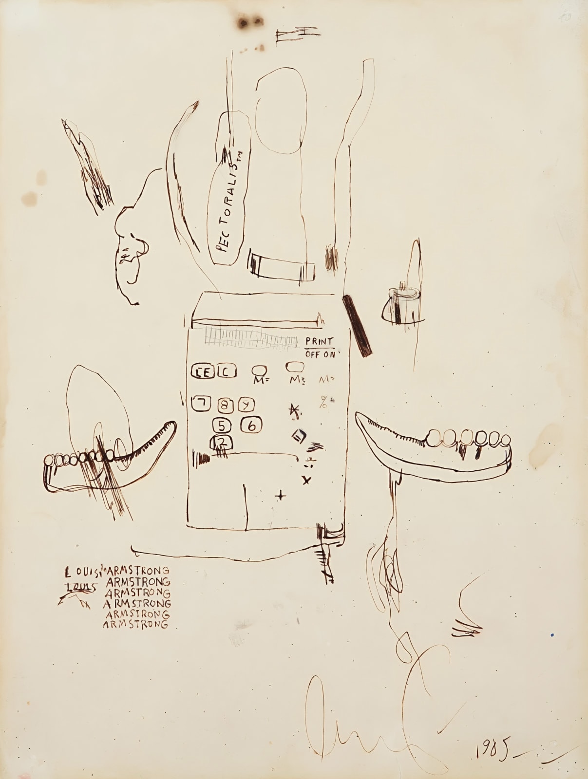 Jean-Michel Basquiat, Untitled, 1985