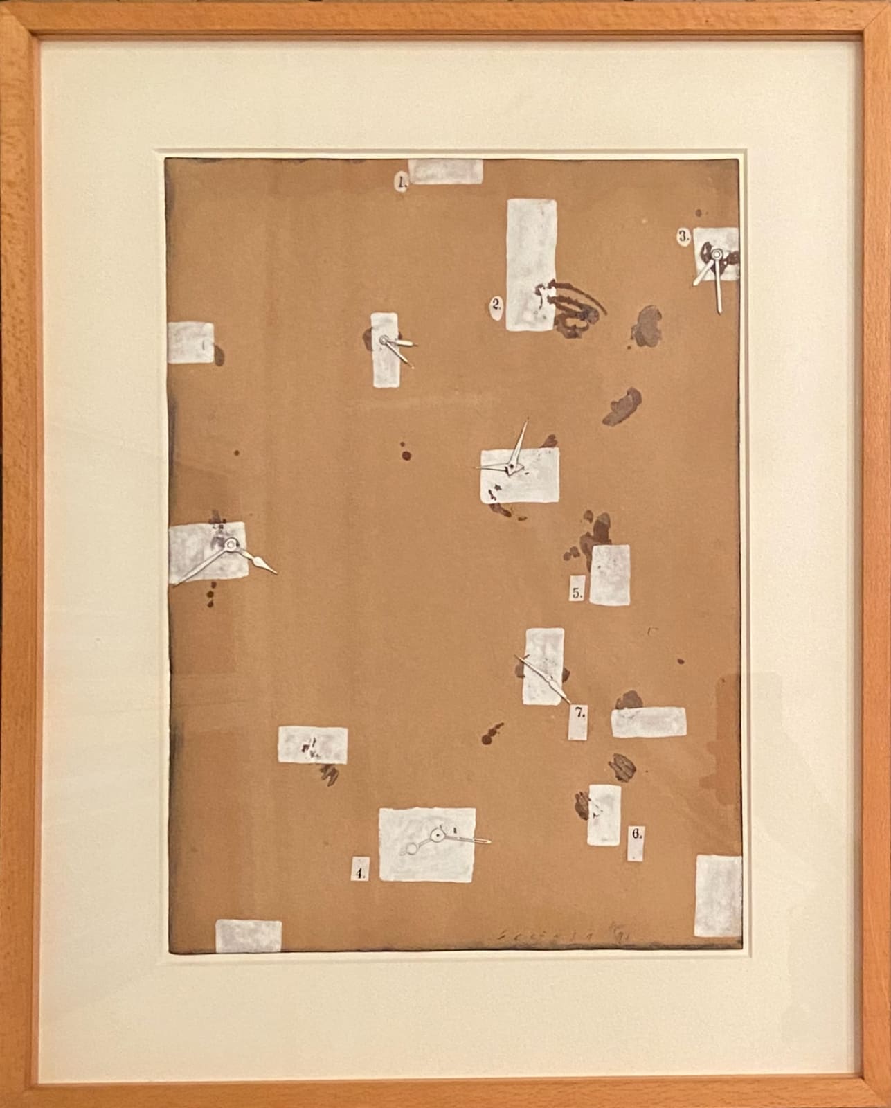 JAUME PLENSA, Etude pour la neige rouge, 1991