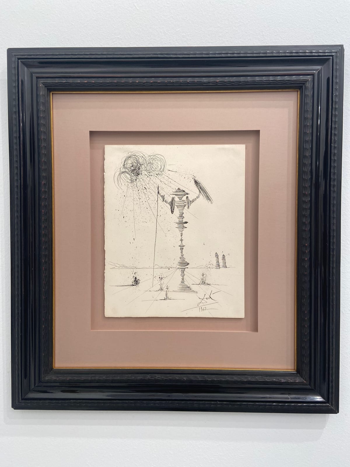 SALVADOR DALI, Quijote de espirales