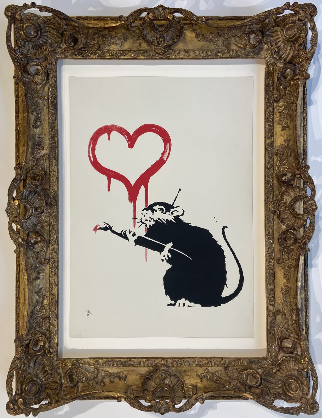Banksy, Love Rat, 2004