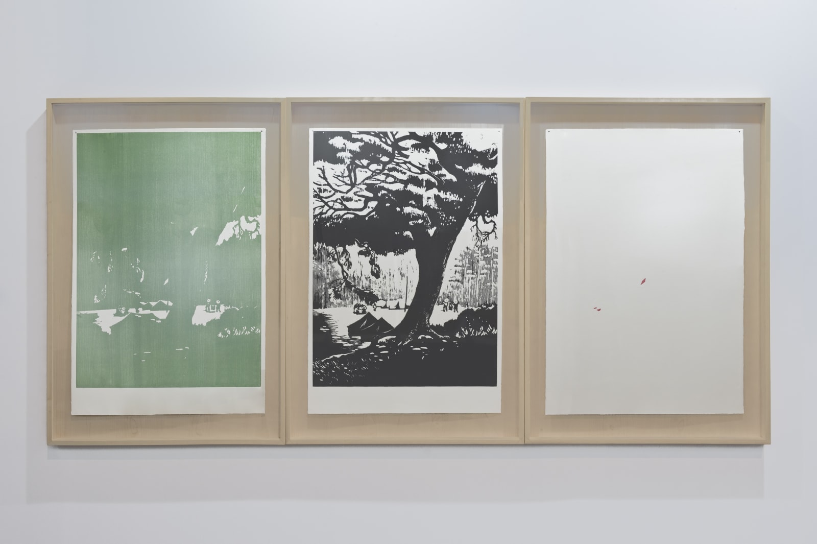 asier mendizabal, Woodcut (Modest Imperative), 2013