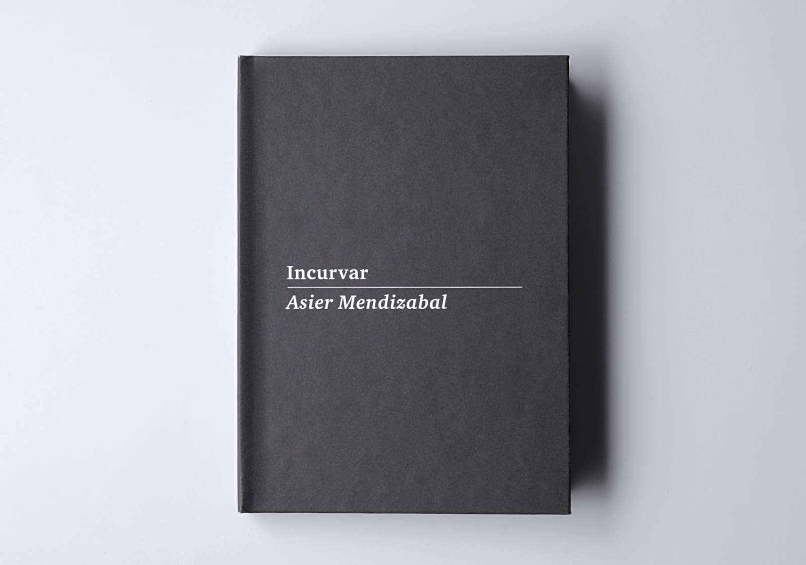 Asier Mendizabal, Incurvar, 2018