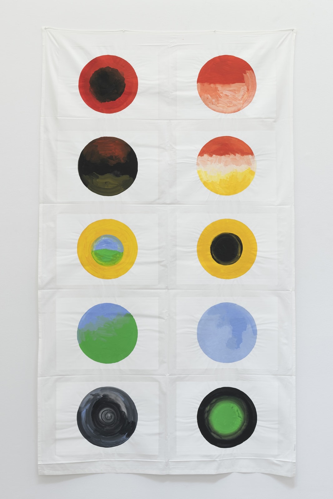 Matt Mullican, Untitled (Gouaches - Heaven), 2019