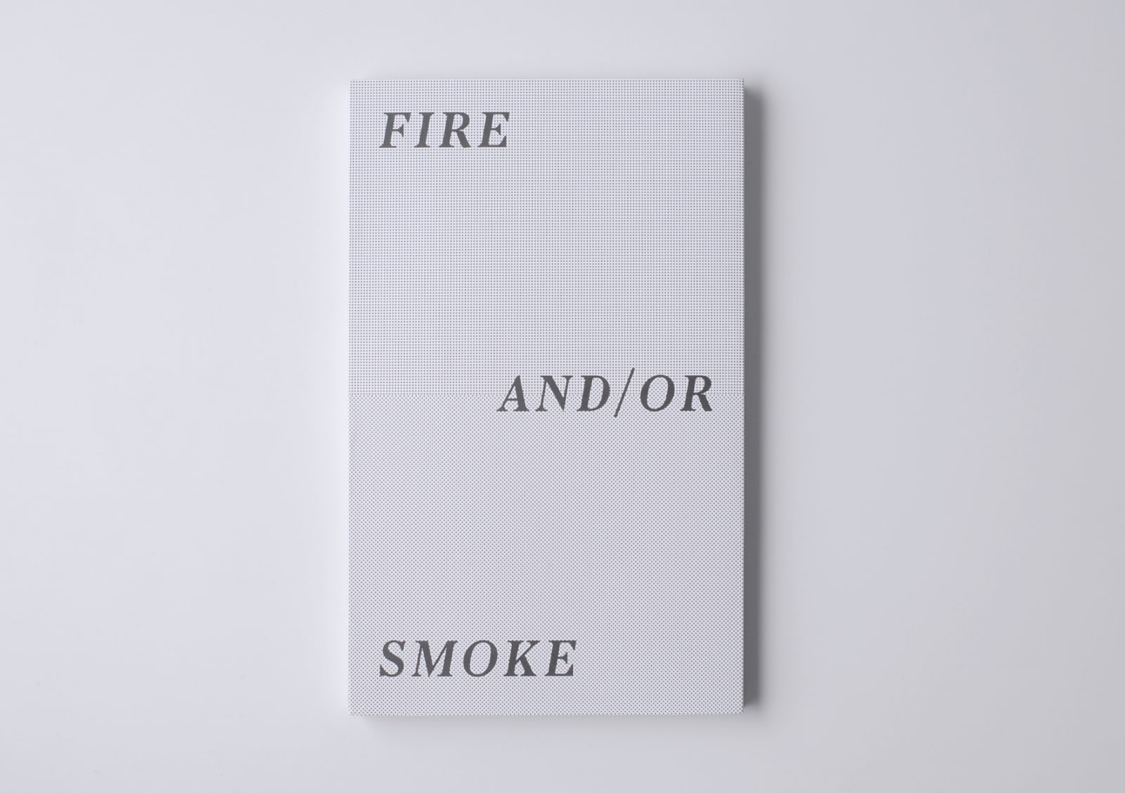Asier Mendizabal, Fire and/or smoke, 2016