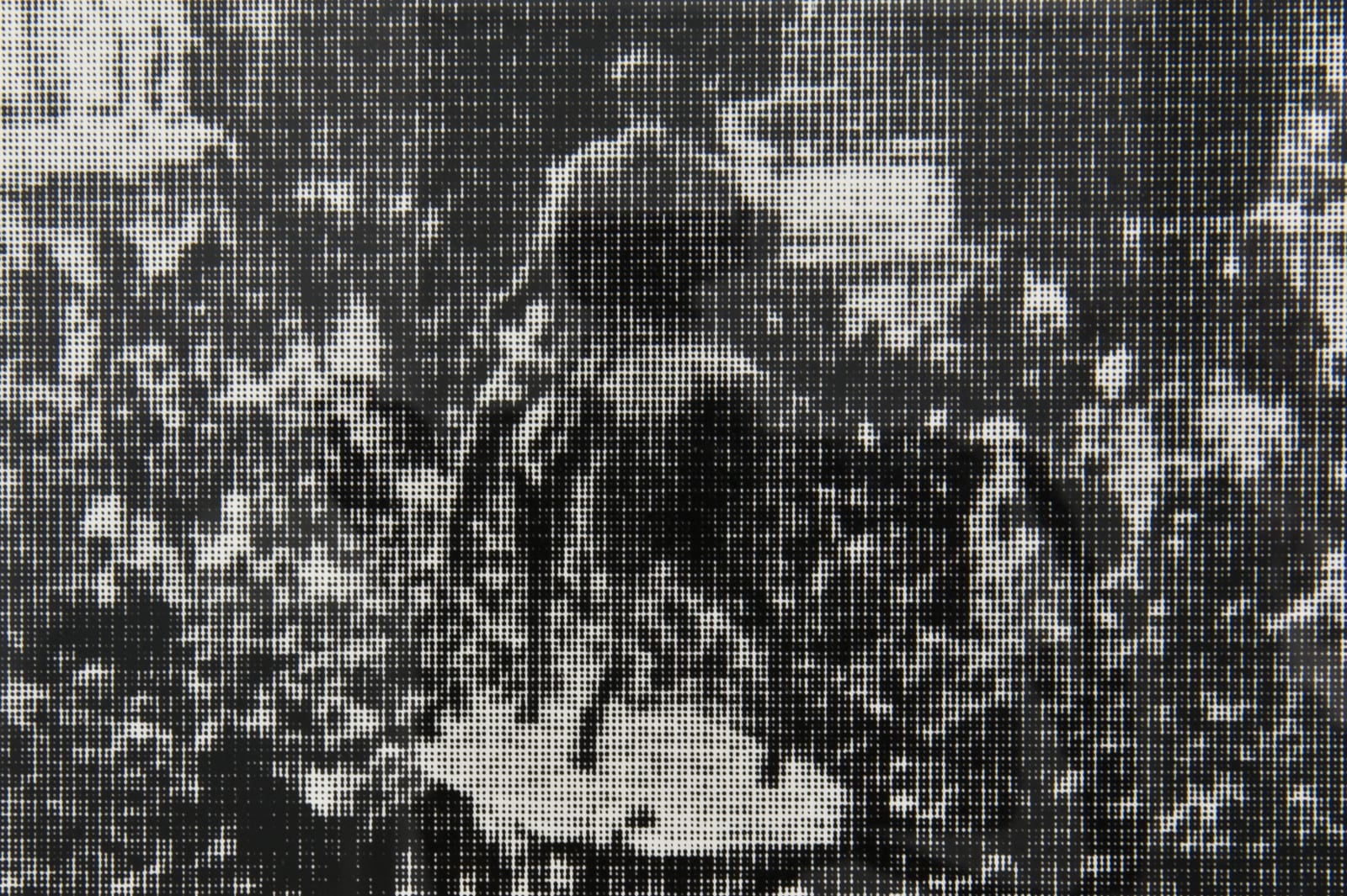 Asier Mendizabal, Rotation (Moiré, Rome), 2012