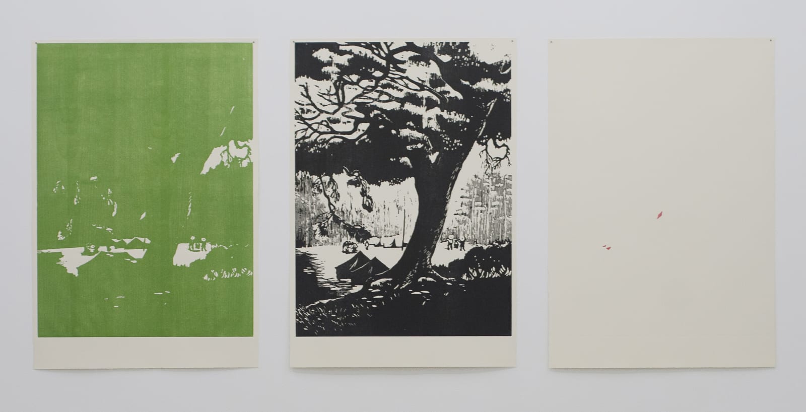 asier mendizabal, Woodcut (Modest Imperative), 2013