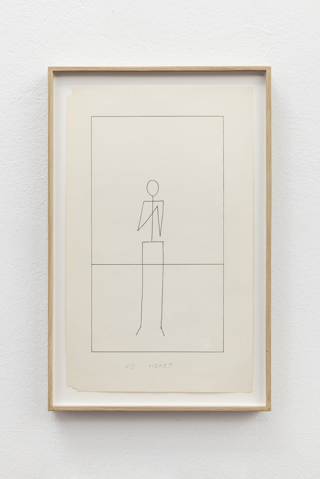 Matt Mullican, Untitled (Set of 8 Stick Figures), 1974