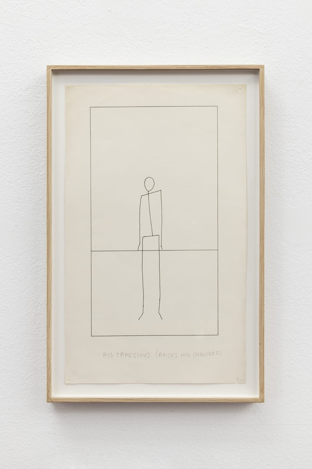 Matt Mullican, Untitled (Set of 8 Stick Figures), 1974