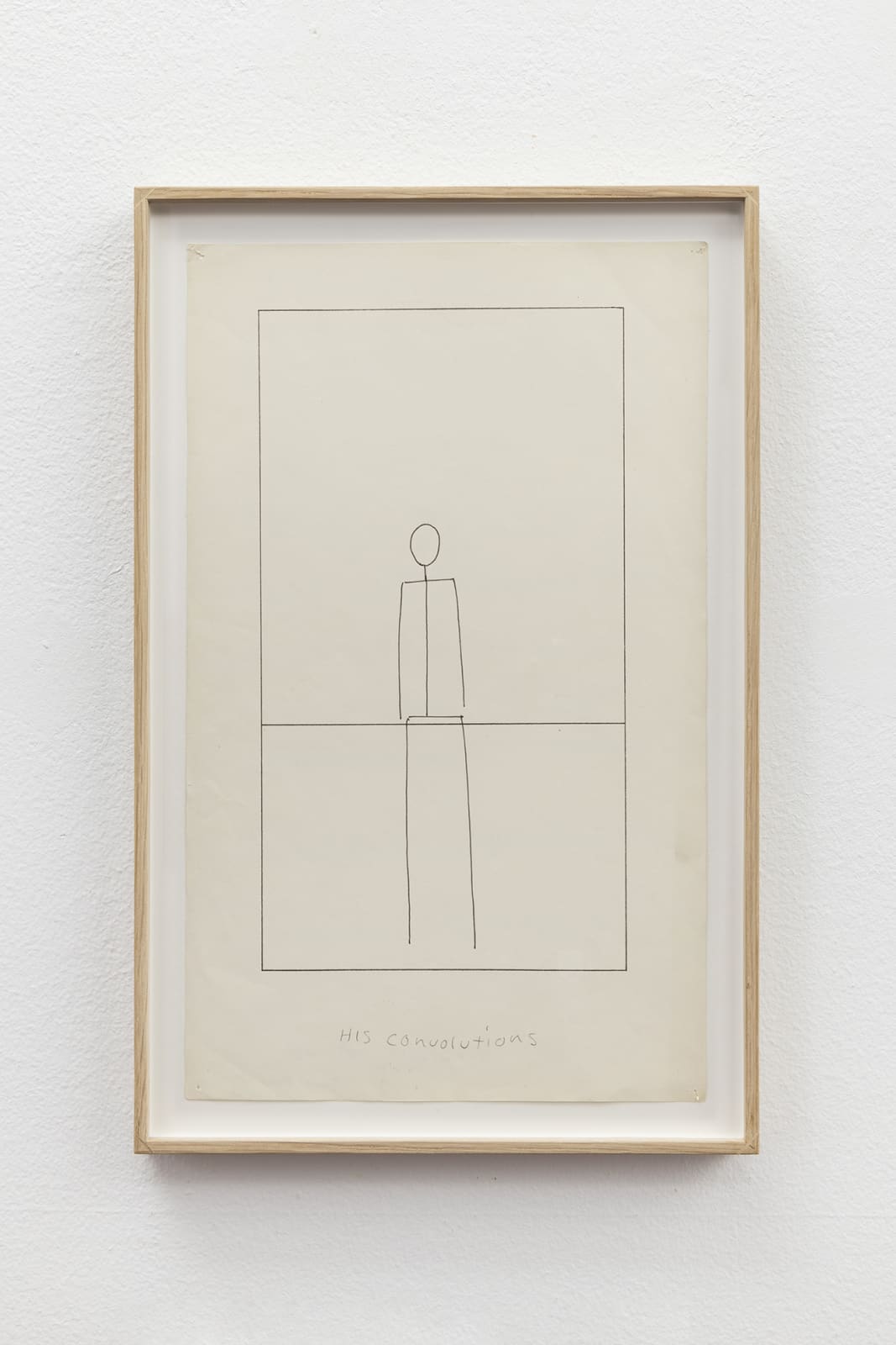 Matt Mullican, Untitled (Set of 8 Stick Figures), 1974