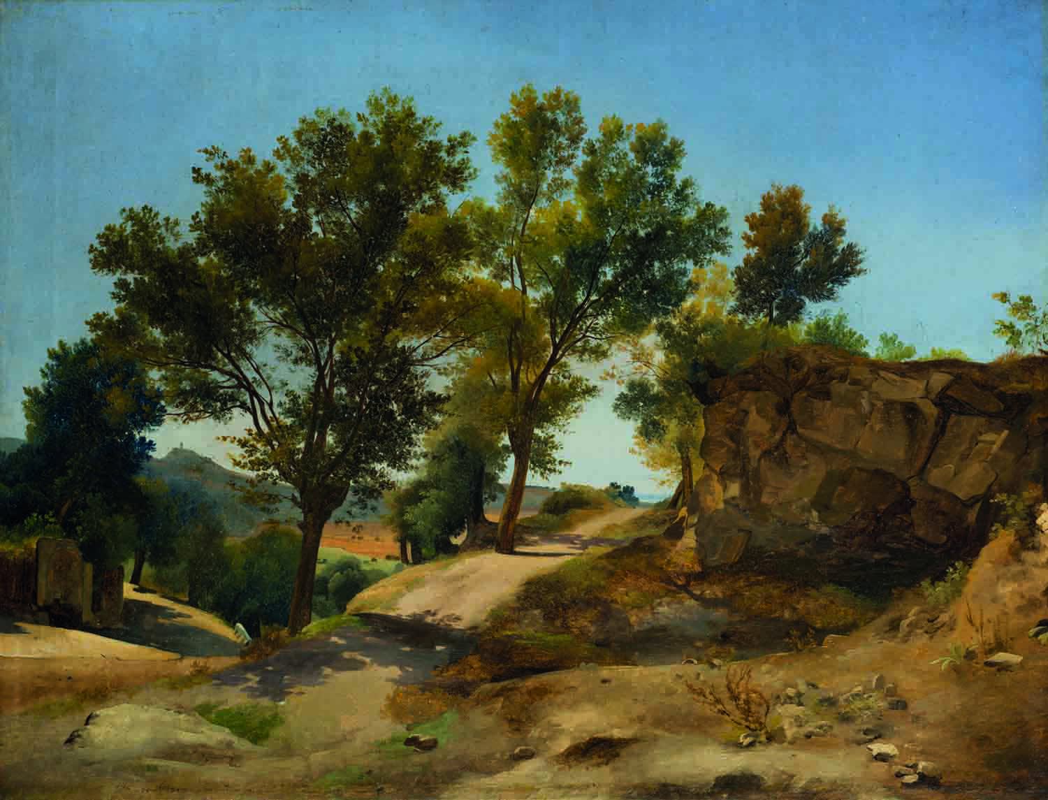 GIOVANNI BATTISTA CAMUCCINI, Verso Ariccia, c. 1840