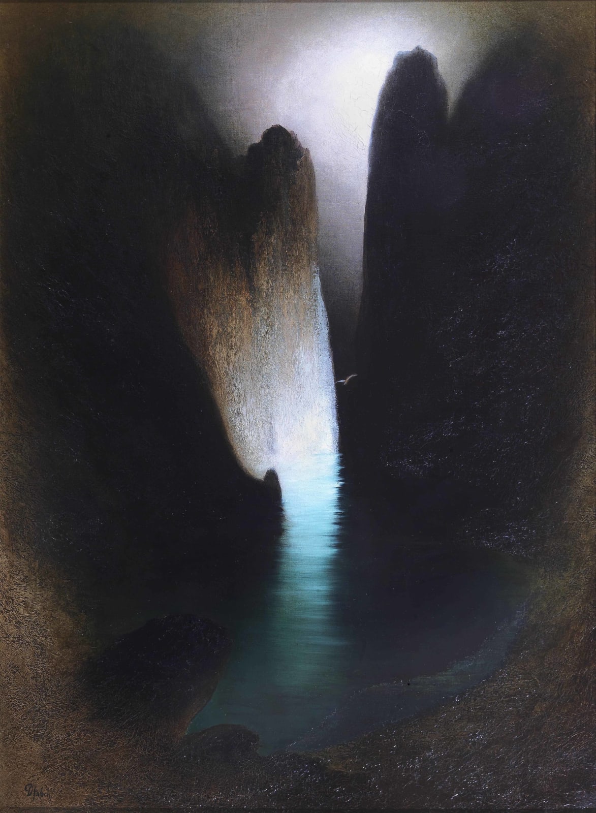 Karl Wilhelm DIEFENBACH, Capri's Faraglioni