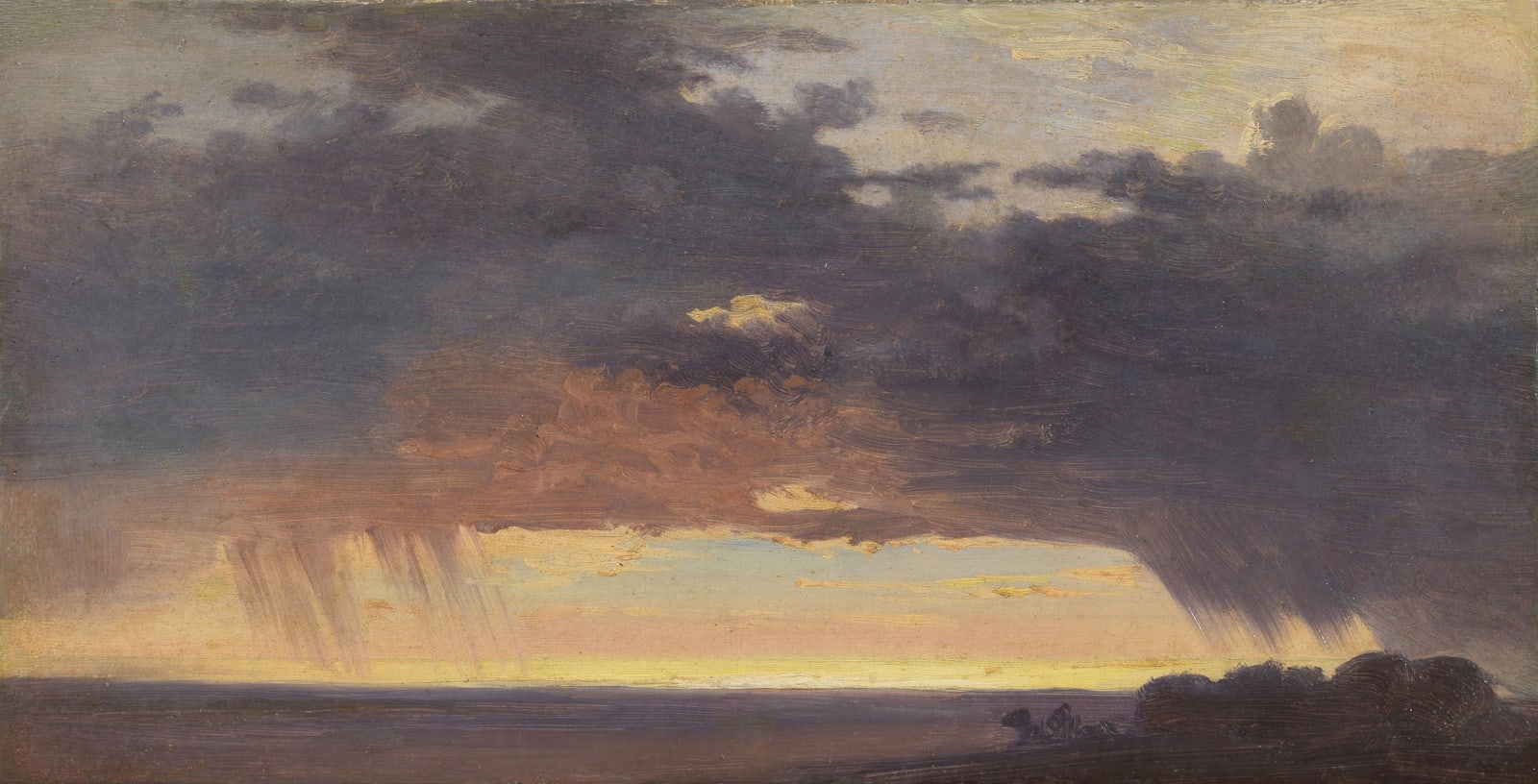 ANTON SMINCK PITLOO , Study of Sky and Clouds