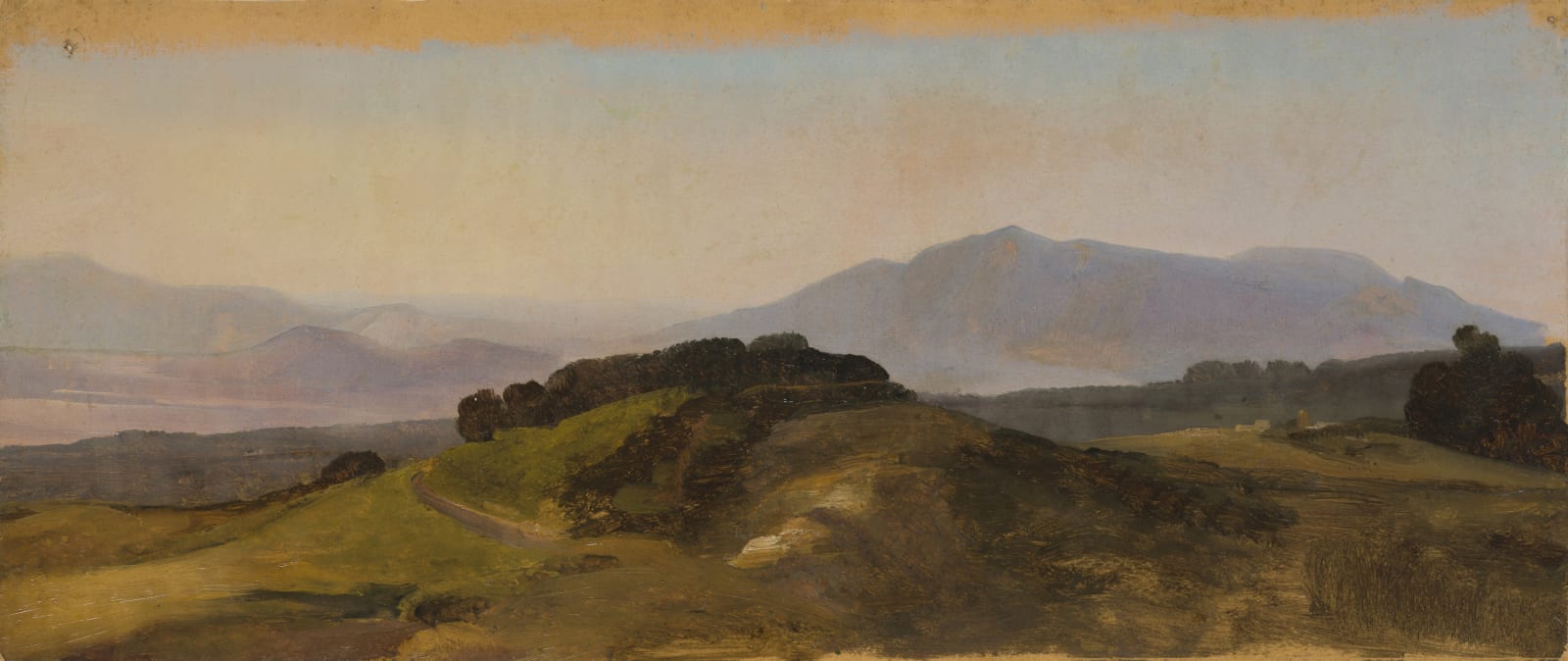 GIOVANNI BATTISTA CAMUCCINI, Il cosiddetto Bosco Sacro nella valle della Caffarella, c. 1840