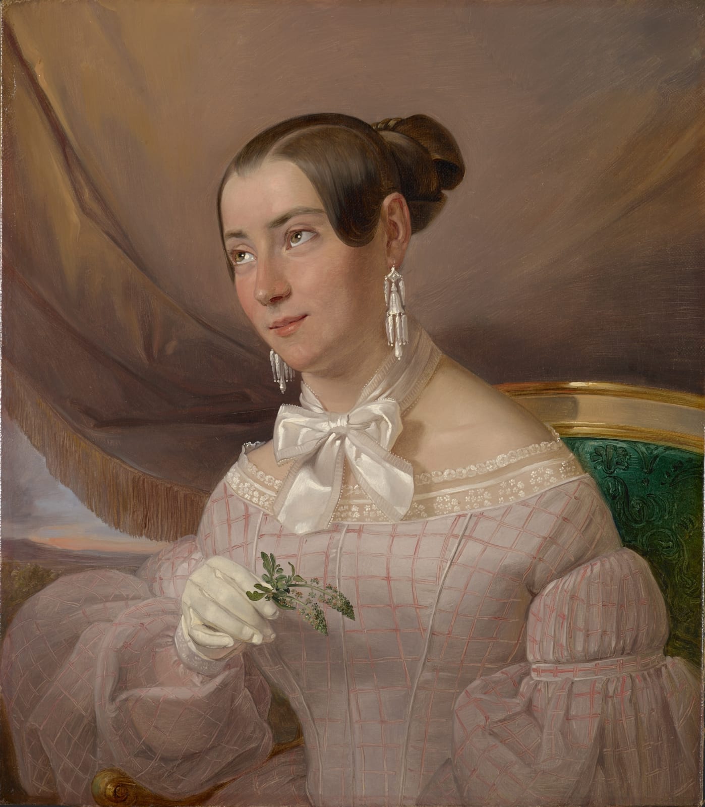 Giuseppe MOLTENI, Portrait of a Lady