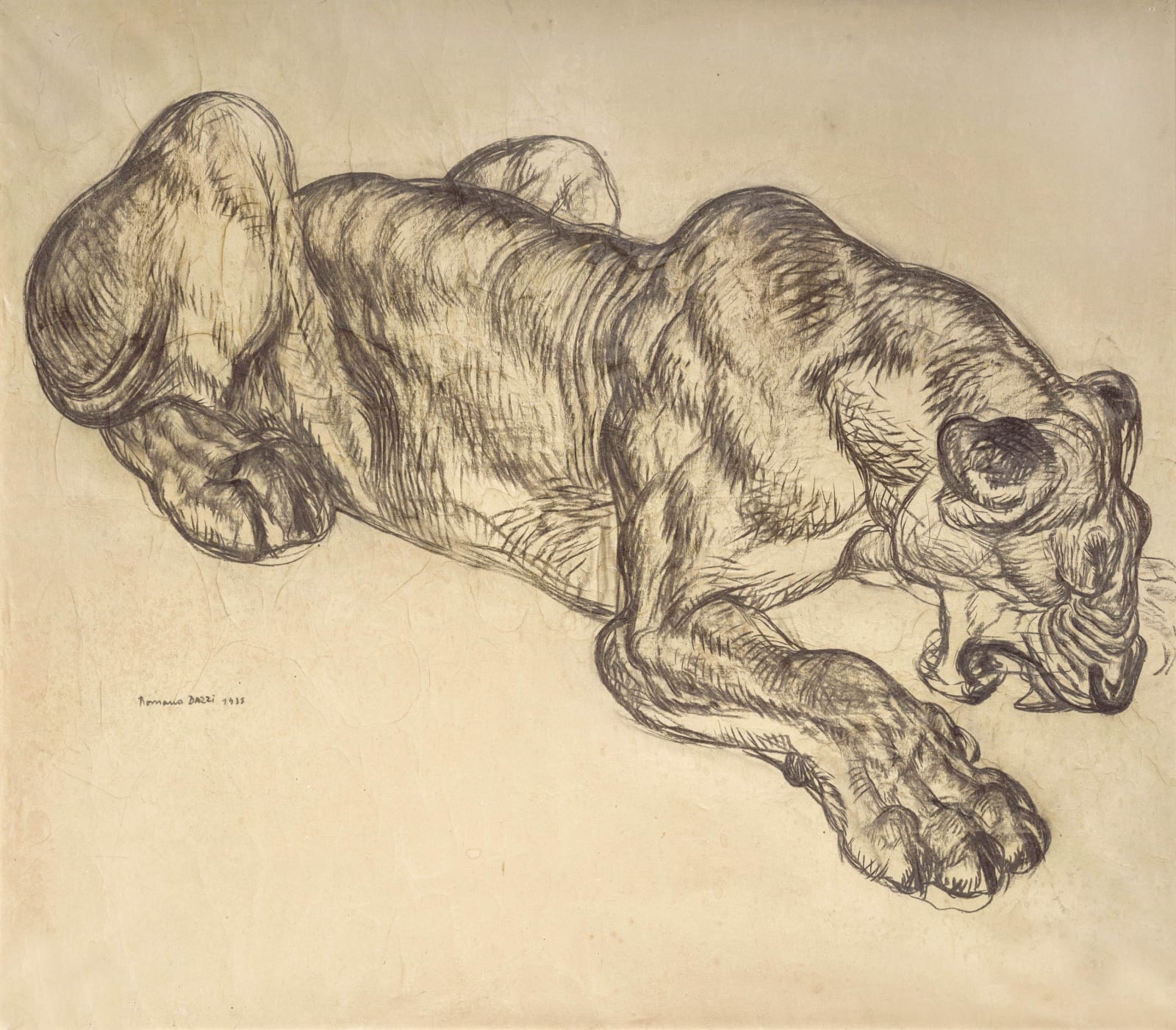 ROMANO DAZZI, Lionesses, 1935