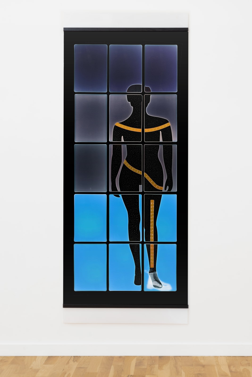 An Audience (Blue), 2024