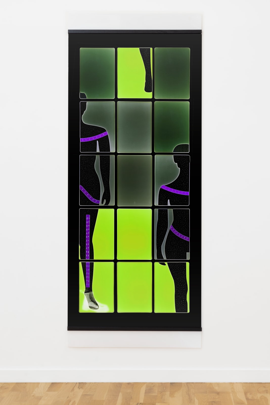 An Audience (Lime Green Variation), 2024