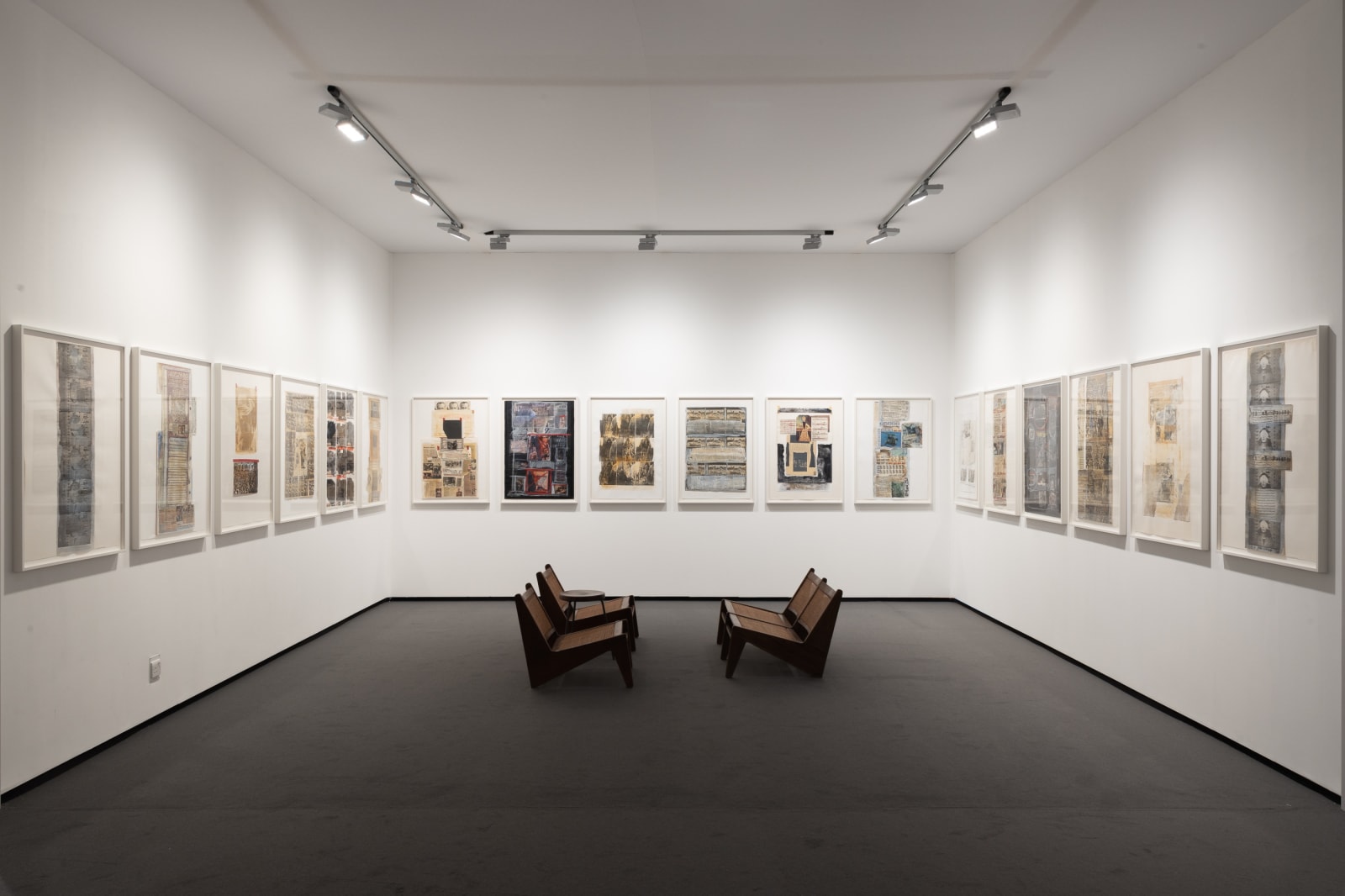 Installation view, Hostages: A Diary