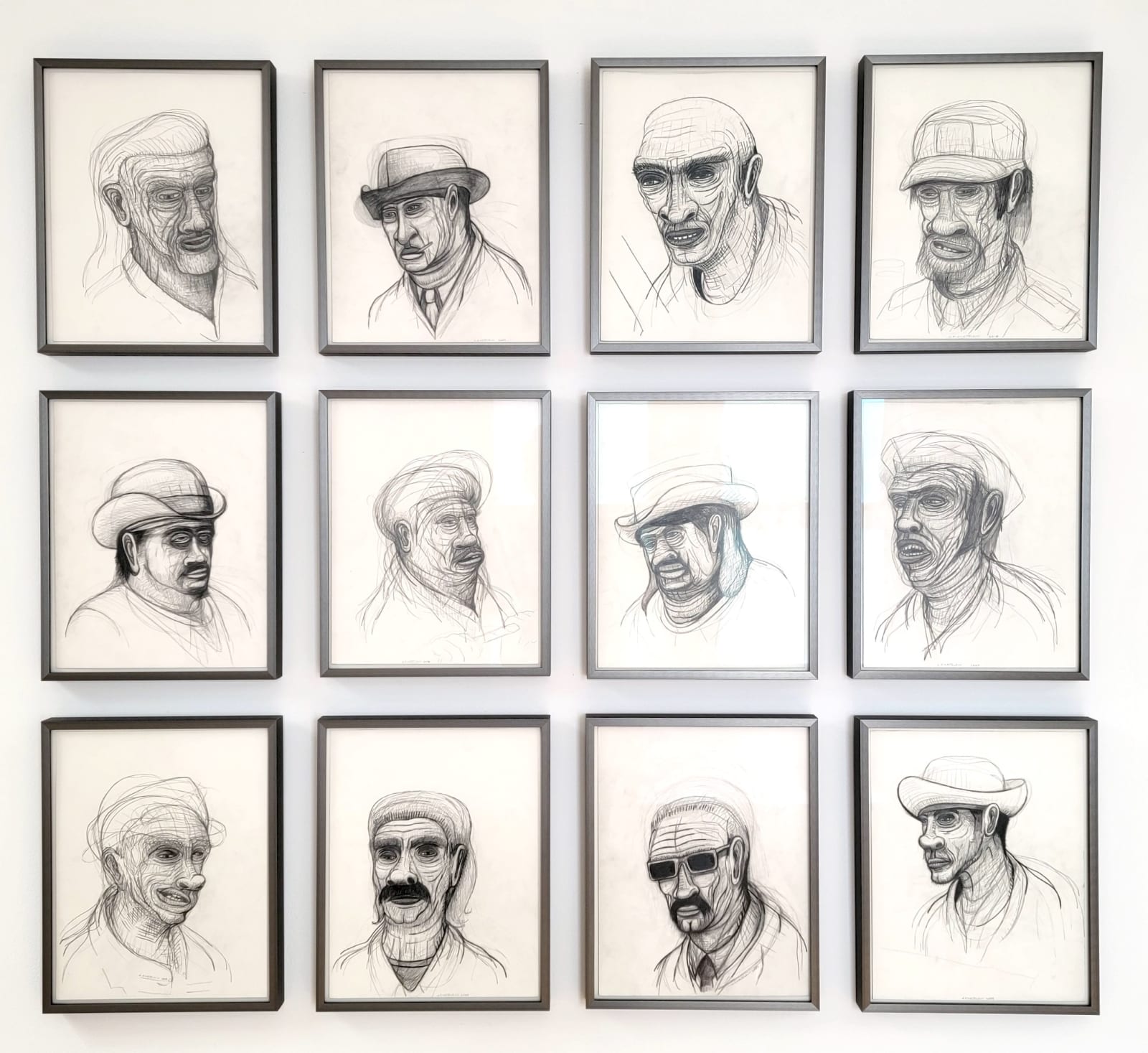 Jim Chatelain, Drawing Installation, 2008-2009