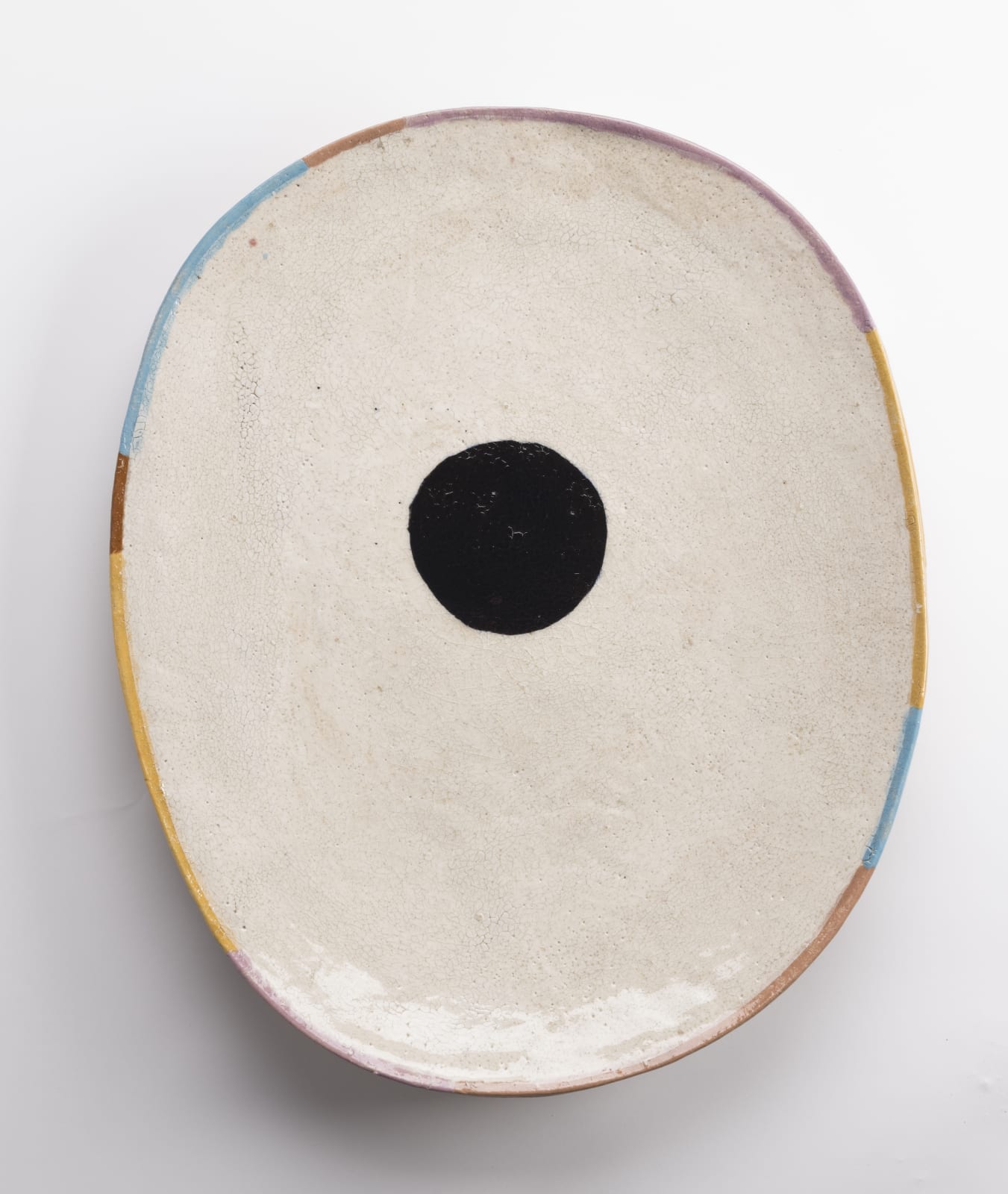 Jun Kaneko, Plate Form, 1984