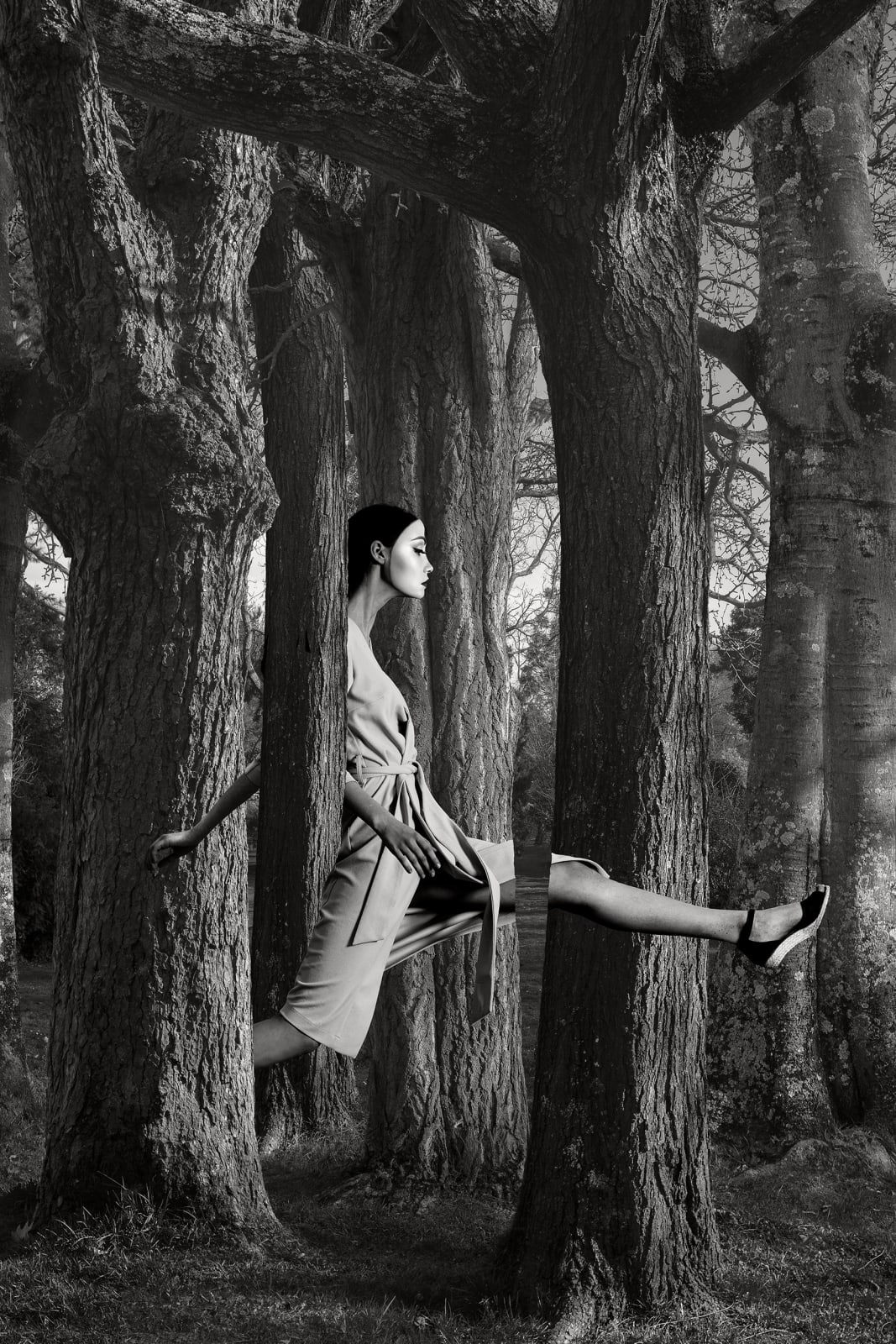 Alain Lacki, La Femme pressée, 2022