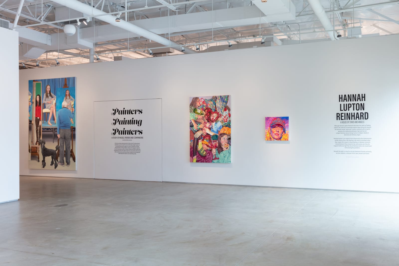 Installation view, Painters Painting Painters: A Study of Muses, Friends and Companions, 2022. Todora Photography.
