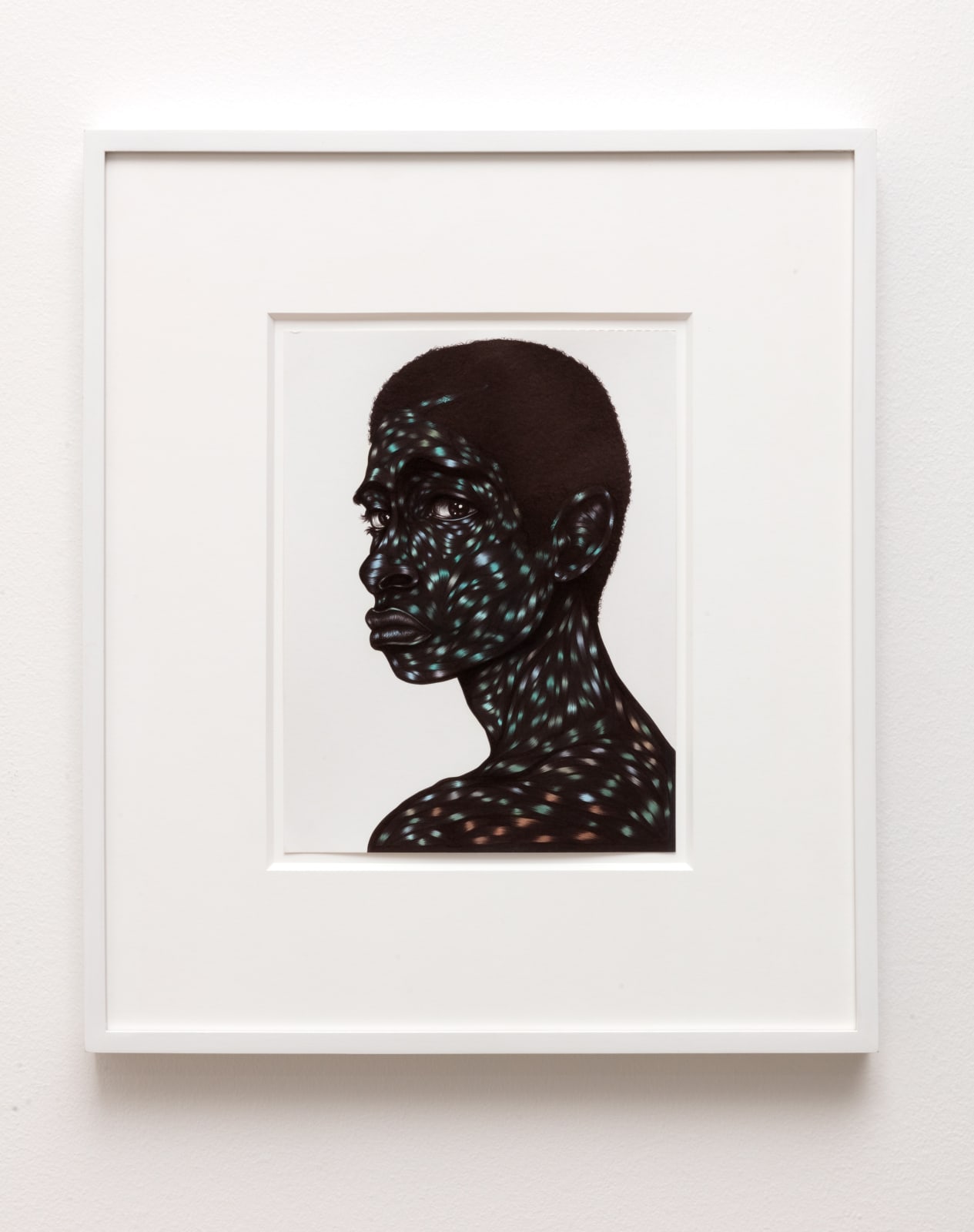 Toyin Ojih Odutola, Lonely Chamber (T.O.), 2011