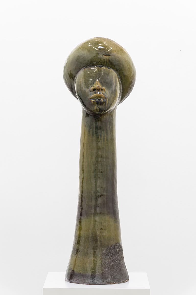 Simone Leigh, Stretch (Green), 2020