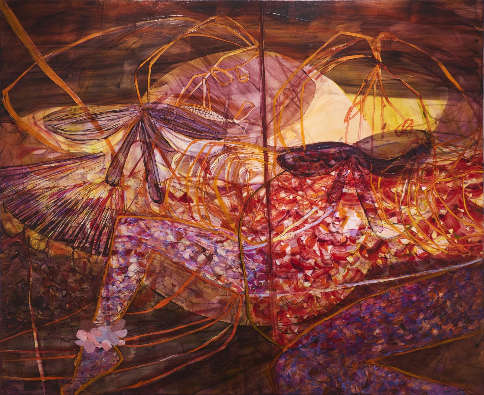 Jadé Fadojutimi, My Pathetic Fallacy, 2019